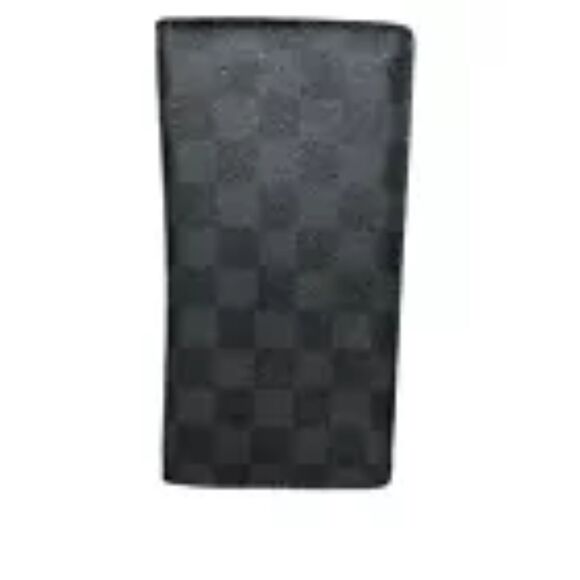 Louis Vuitton Damier Graphite Canvas Leather Brazza Wallet - Unisex - Picture 1 of 10